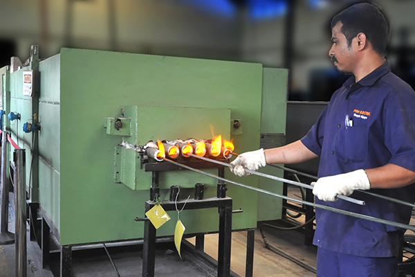 Strand Annealing Furnace for MI Cable